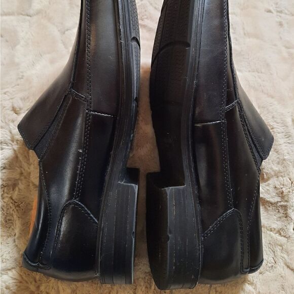 Kenneth Cole Black Leather Slip- Ons main image 7
